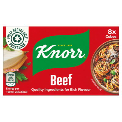 Knorr Beef Stock Cubes, 8pk