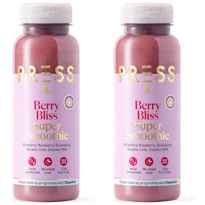 PRESS Berry Bliss Smoothie, 2 x 250ml