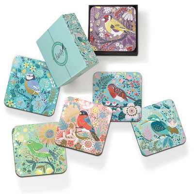 Tipperary Birdy Set of 6 Coasters