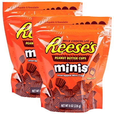 Reese's Mini's Chocolate Pouch, 2 x 90g
