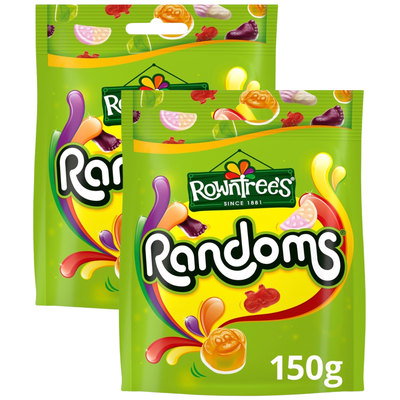 Rowntree's Randoms Sweets Sharing Bag, 2 x 150g