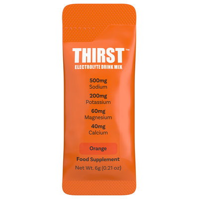 Thirst Orange Electrolyte Drink Mix, 6g