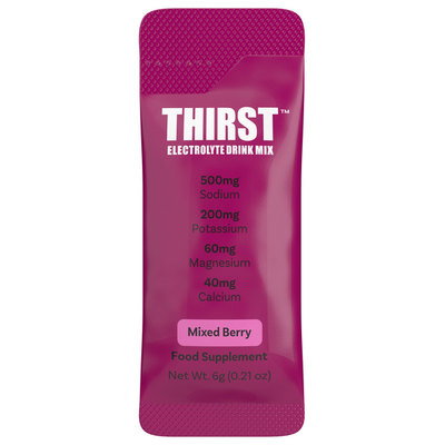Thirst Mixed Berry Electrolyte Drink Mix, 6g