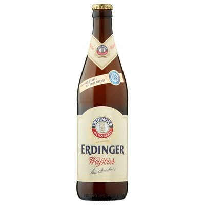 Erdinger Weissbier Wheat Beer, 500ml