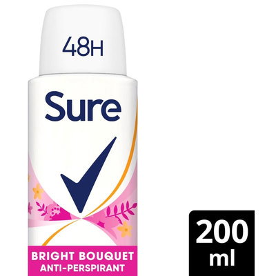 Sure Women Bright Bouquet Anti Perspirant Deodorant, 200ml