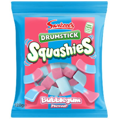Swizzels Squashies Drumstick Bubblegum, 120g