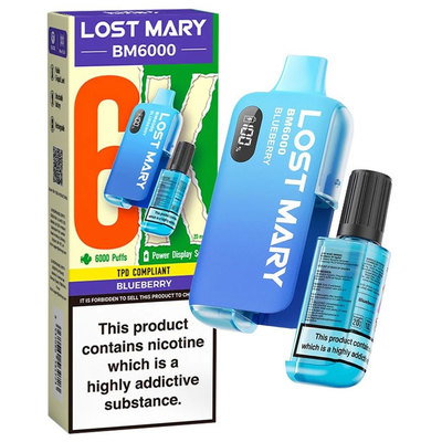 Lost Mary BM6000 Blueberry Vape 20mg