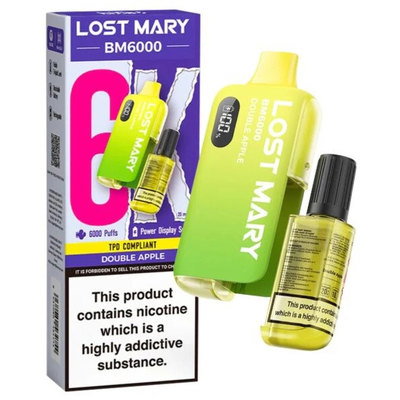Lost Mary BM6000 Double Apple Vape 20mg
