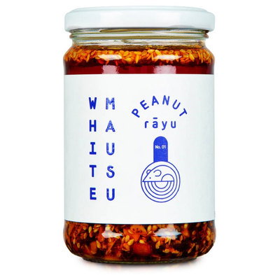 White Mausu Peanut Rayu Chilli Oil, 240g