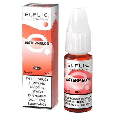 ElfLiq Nic Salt - Watermelon 10mg e-liquid, 10ml