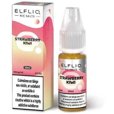 ElfLiq Nic Salt - Strawberry Kiwi 10mg e-liquid, 10ml