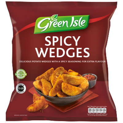 Green Isle Spicy Wedges, 600g