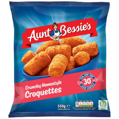 Aunt Bessie's Crunchy Homestyle Croquettes, 550g