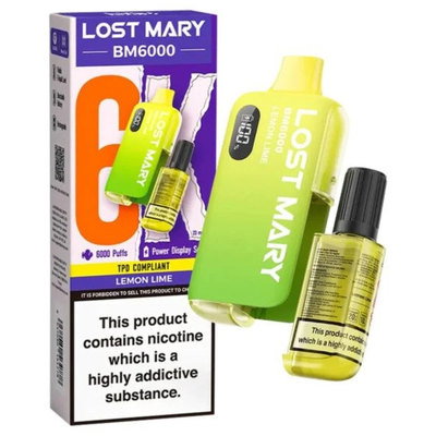 Lost Mary BM6000 Lemon Lime Vape 20mg
