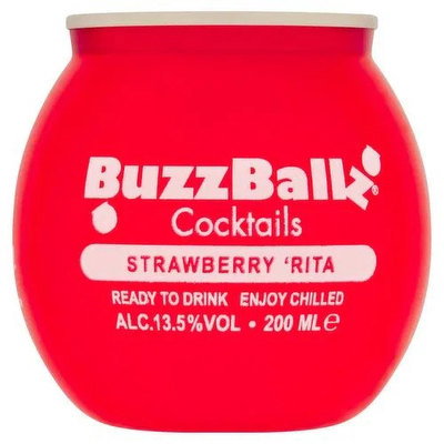 BuzzBallz Strawberry Rita, 200ml