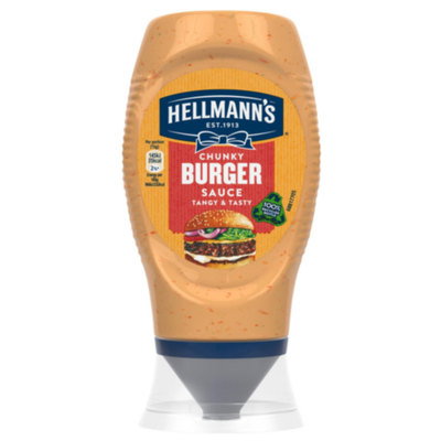 Hellmann's Chunky Burger Sauce, 250ml