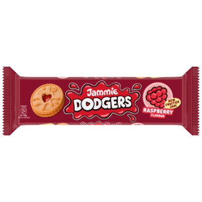 Jammie Dodgers Raspberry Biscuits, 140g