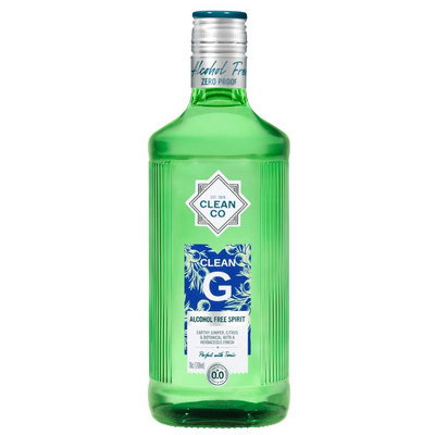 CleanCo Clean G Alcohol Free (Gin) Spirit, 700ml
