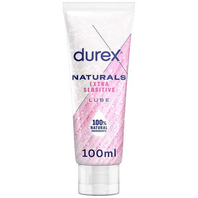 Durex Naturals Extra Sensitive Lubricant Gel, 100ml