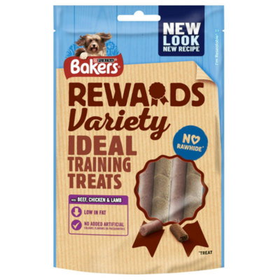 Bakers Rewards Beef, Chicken & Lamb Dog Treats 100g, 100g