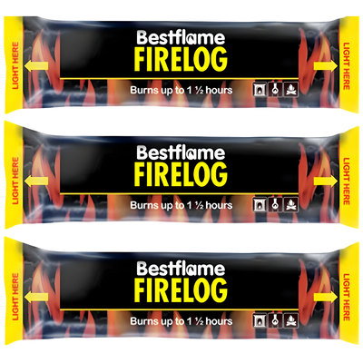 Bestflame Firelog, 3 x 700g