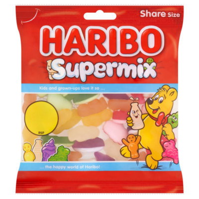 Haribo Supermix Jellies, 140g