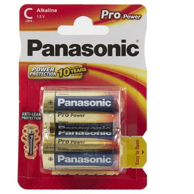 Panasonic Pro C Batteries, 2 pack