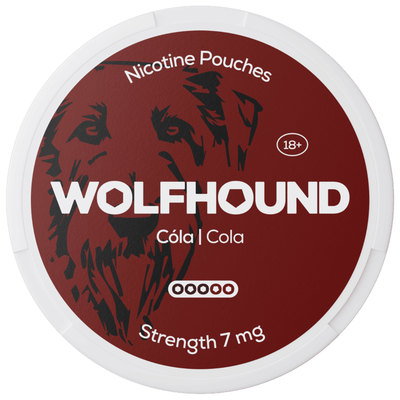 Wolfhound Cóla | Cola 7mg Nicotine Pouches