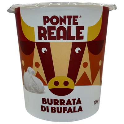 Ponte Reale Buffalo Burrata Cheese, 125g