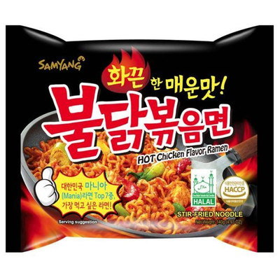 SAMYANG Buldak Hot Chicken Noodles, 140g
