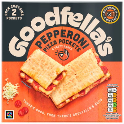 Goodfellas 2 Pepperoni Pizza Pockets, 250g