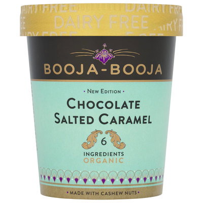 Booja Booja Chocolate Salted Caramel (Vegan Ice Cream), 465ml