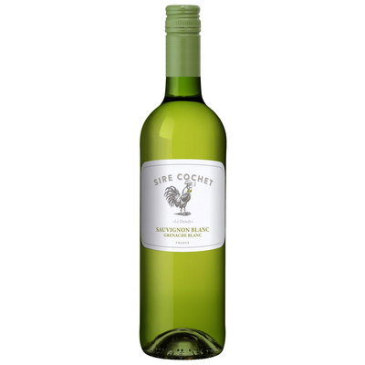 Sire Cochet Crisp Sauvignon Blanc & Grenache Blanc, Langedouc, White Wine, 750ml