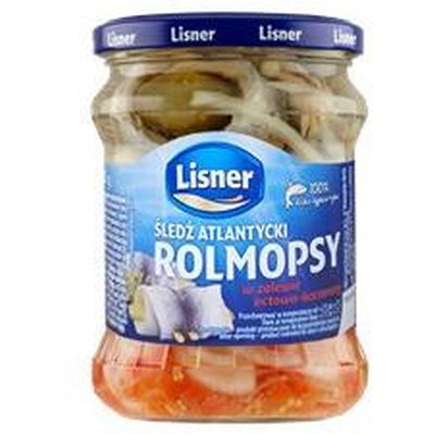 Lisner Herring Rollmops, 400g