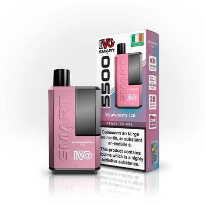 IVG Smart 5500 Strawberry Ice Vape 20mg