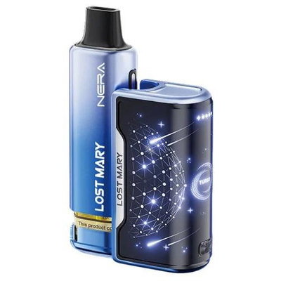 Lost Mary NERA15K Blueberry Sour Raspberry 20mg Refillable Pod Vape Kit