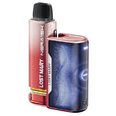 Lost Mary NERA15K Cherry Ice 20mg Refillable Pod Vape Kit