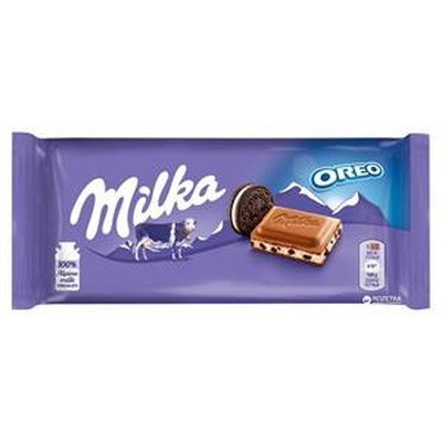 Milka Oreo Chocolate, 100g