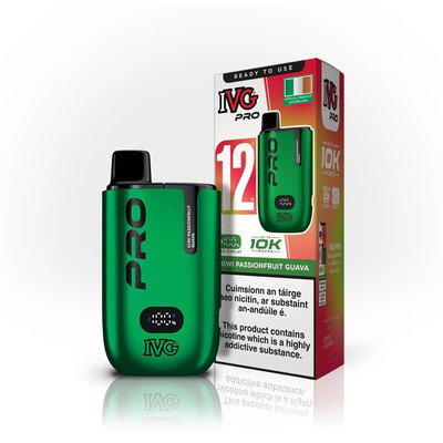 IVG Pro 12 Kiwi Passionfruist Guava 20mg Vape Kit