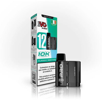 IVG Pro 12 Classic Menthol 20mg Vape Refill Pod