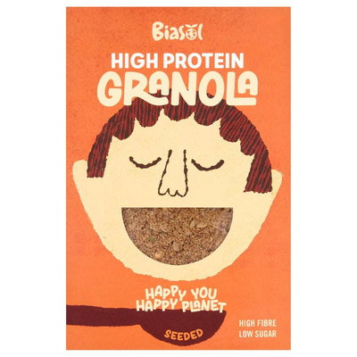 BiaSol Seeded High Protein Granola, 350g