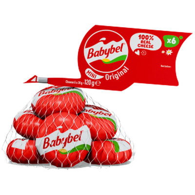 Mini Babybel Cheese x 6, 120g
