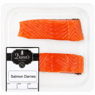 Dunn's Salmon Darnes, 2 x 100g