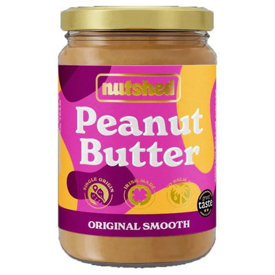 Nutshed Smooth Peanut Butter, 280g