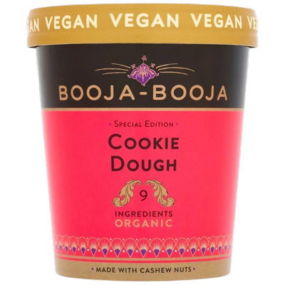 Booja Booja Cookie Dough (Vegan Ice Cream), 465ml