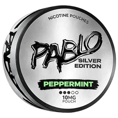 Pablo Silver Peppermint 10mg Nicotine Pouches