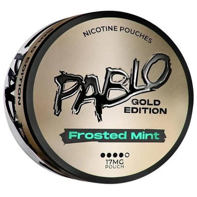Pablo Gold Frosted Mint 17mg Nicotine Pouches