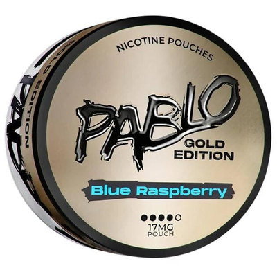 Pablo Gold Blue Raspberry 17mg Nicotine Pouches