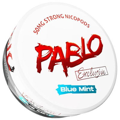 Pablo Exclusive Blue Mint 30mg Nicotine Pouches