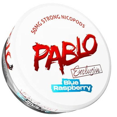 Pablo Exclusive Blue Raspberry 30mg Nicotine Pouches